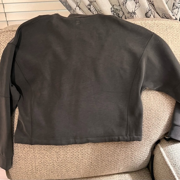 Sweaty Betty Sand Wash Soft Half Zip Pullover Sweatshirt - NWOT Nordstrom - Picture 6 of 10